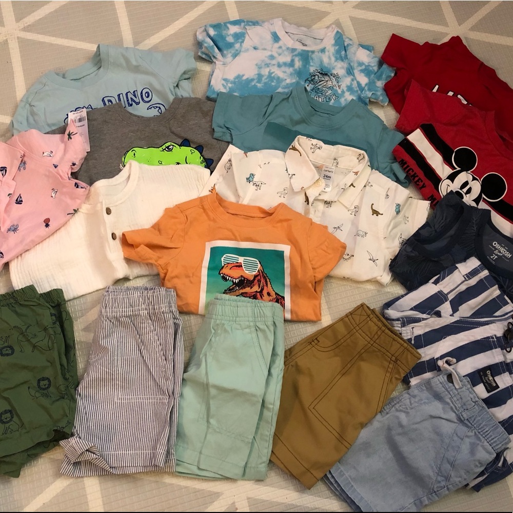 Spring Bundle Toddler Boy Clothes/Carter’s/OshKosh